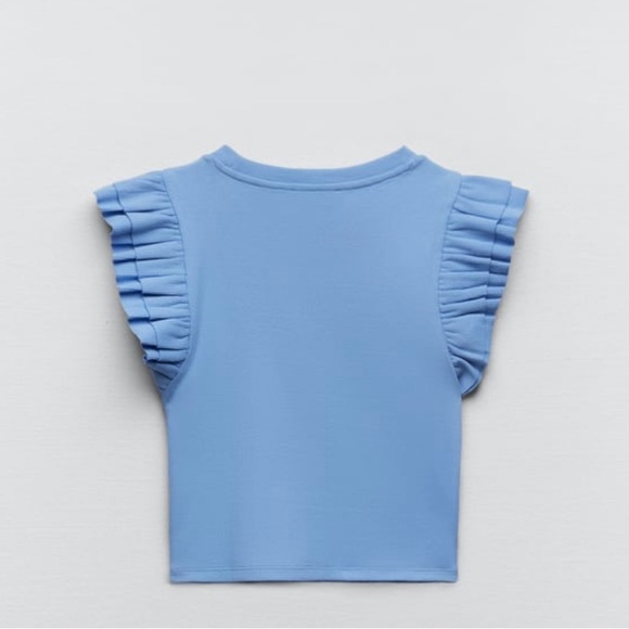 Zara sleeveless top with ruffles - Picture 3 of 3